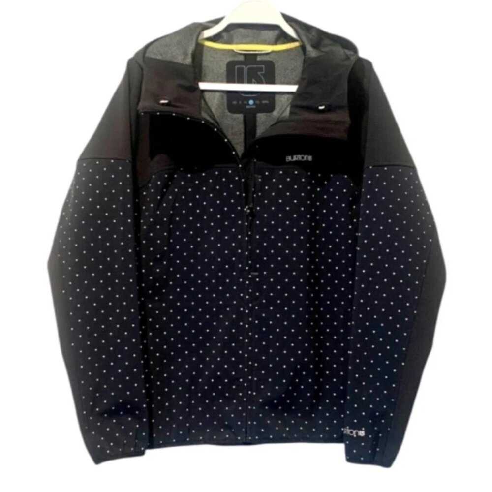 Burton Women's Black & Navy Jacket - Size Large